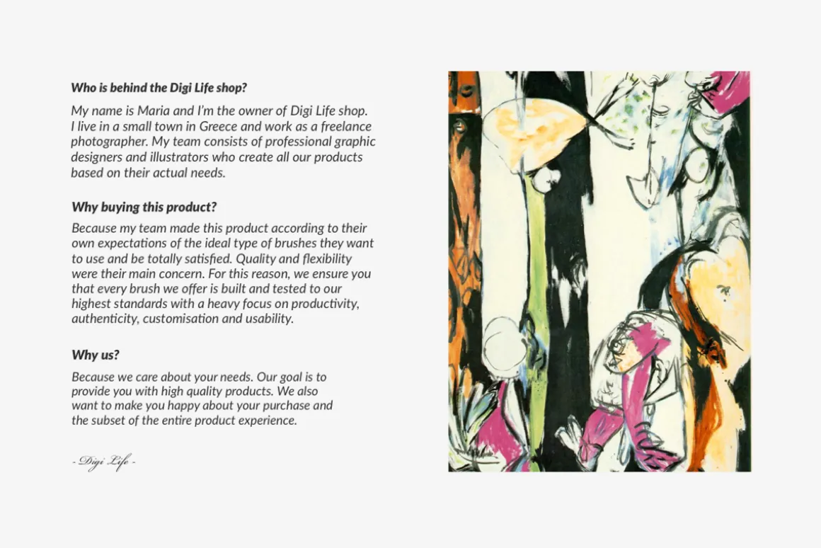 Jackson Pollock's Procreate Brushes