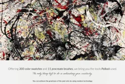 Jackson Pollock's Procreate Brushes
