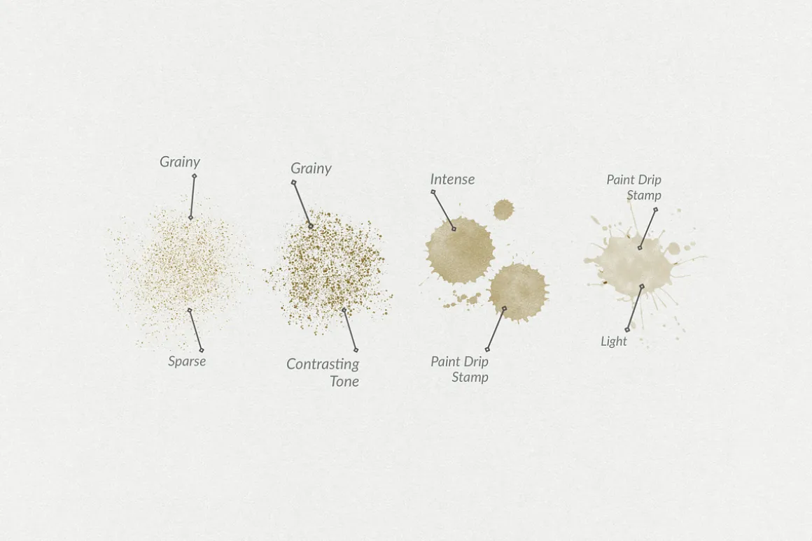 Jackson Pollock's Procreate Brushes