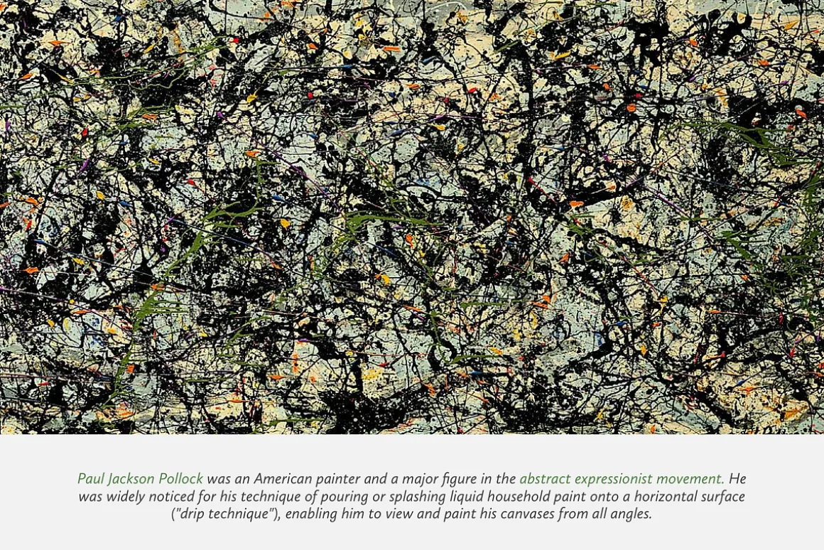 Jackson Pollock's Procreate Brushes