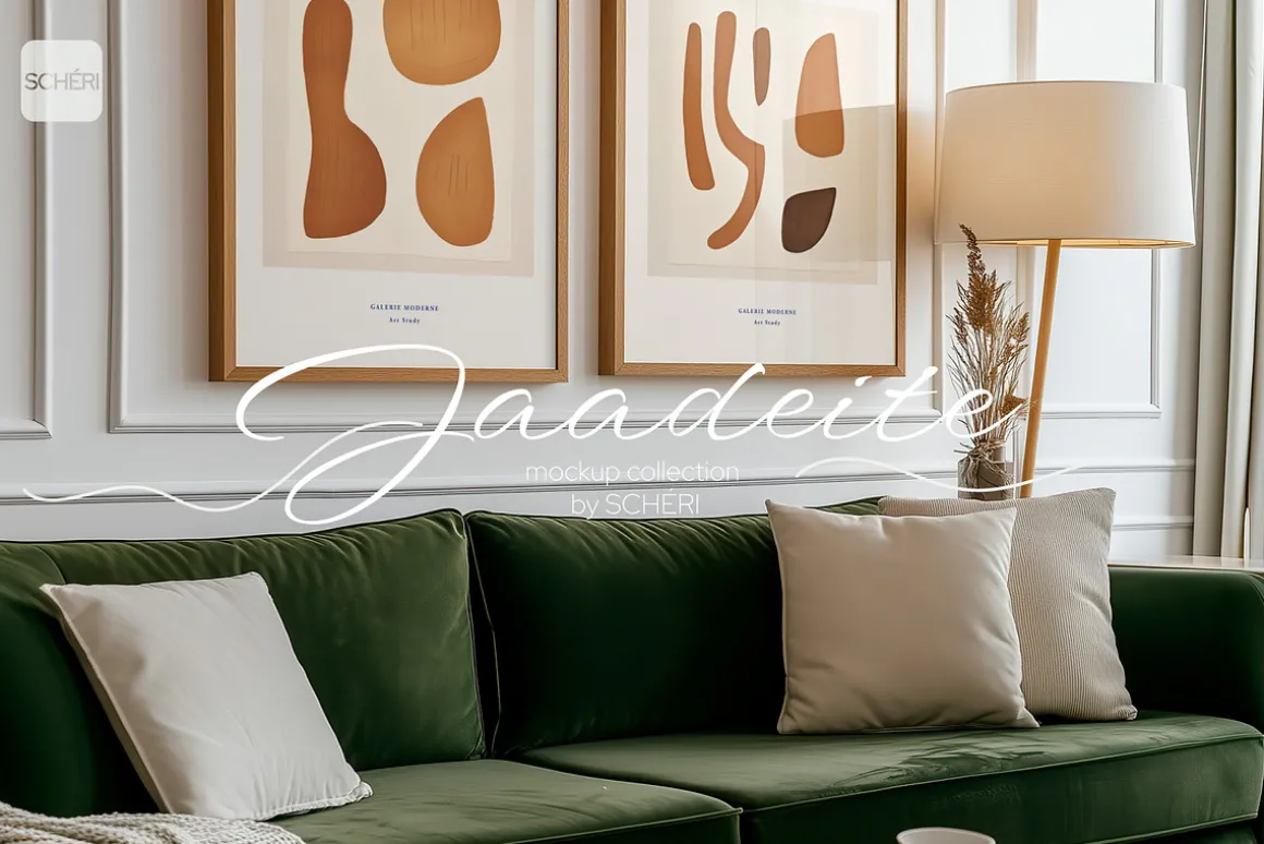 JADEITE | Frame mockup set