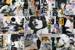 70 Japanese Collage Wallpapers