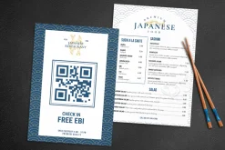 Japanese Restaurant Menu Template