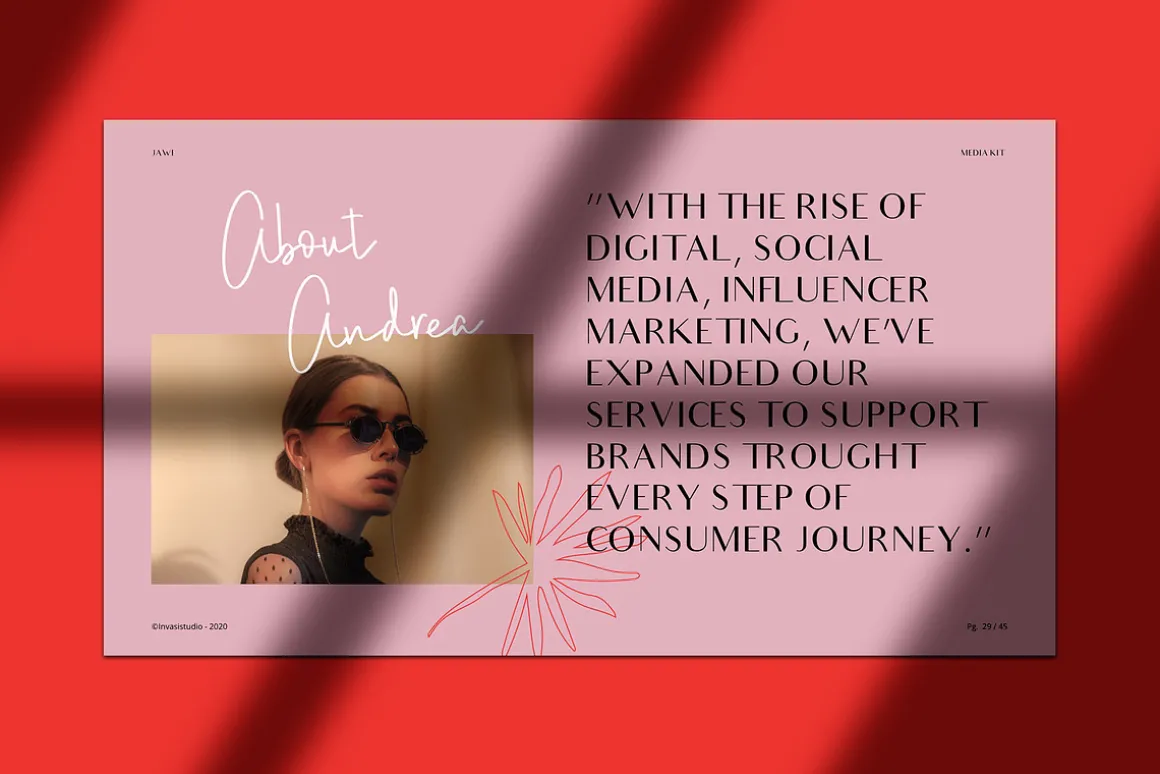 JAWI - Keynote Media Kit Templates