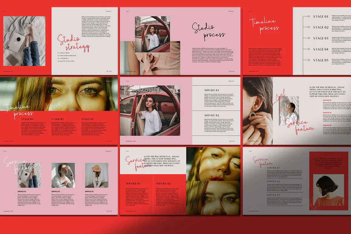 JAWI - Keynote Media Kit Templates