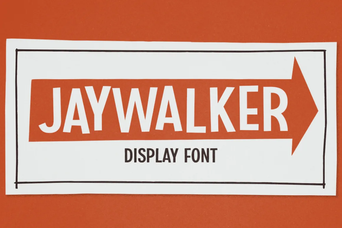 Jaywalker - Display Font