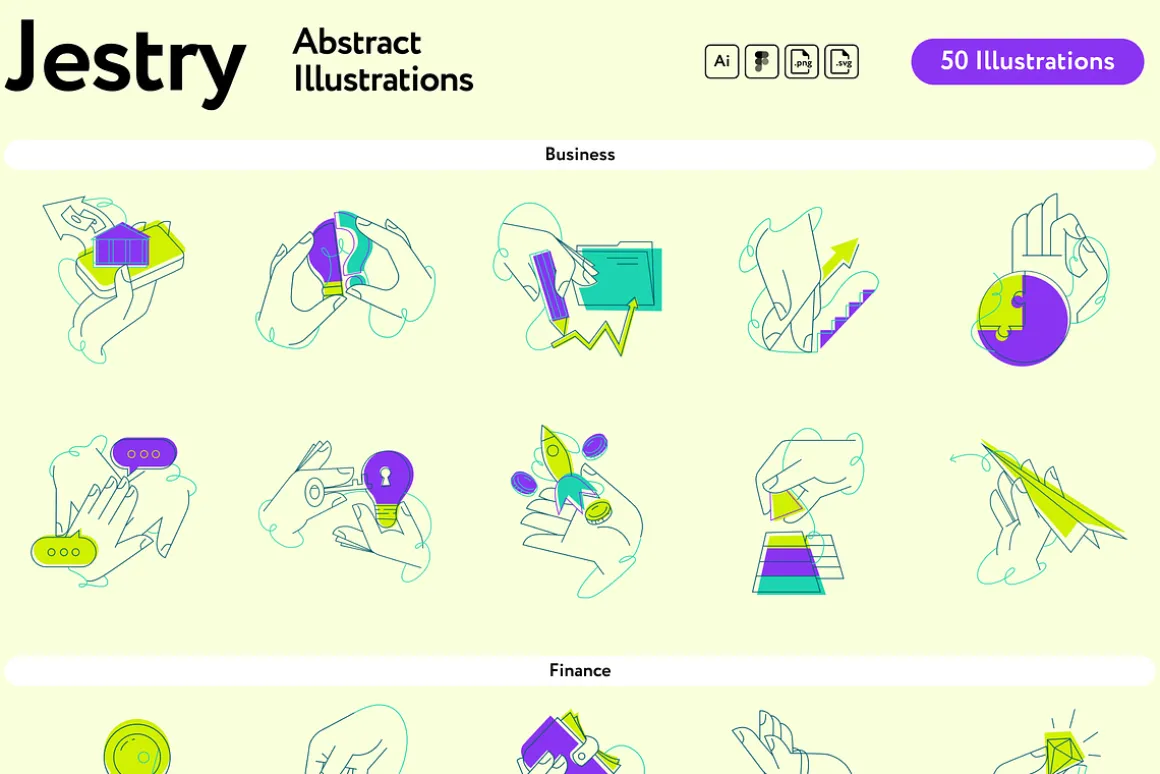 Jestry Illustration Collection