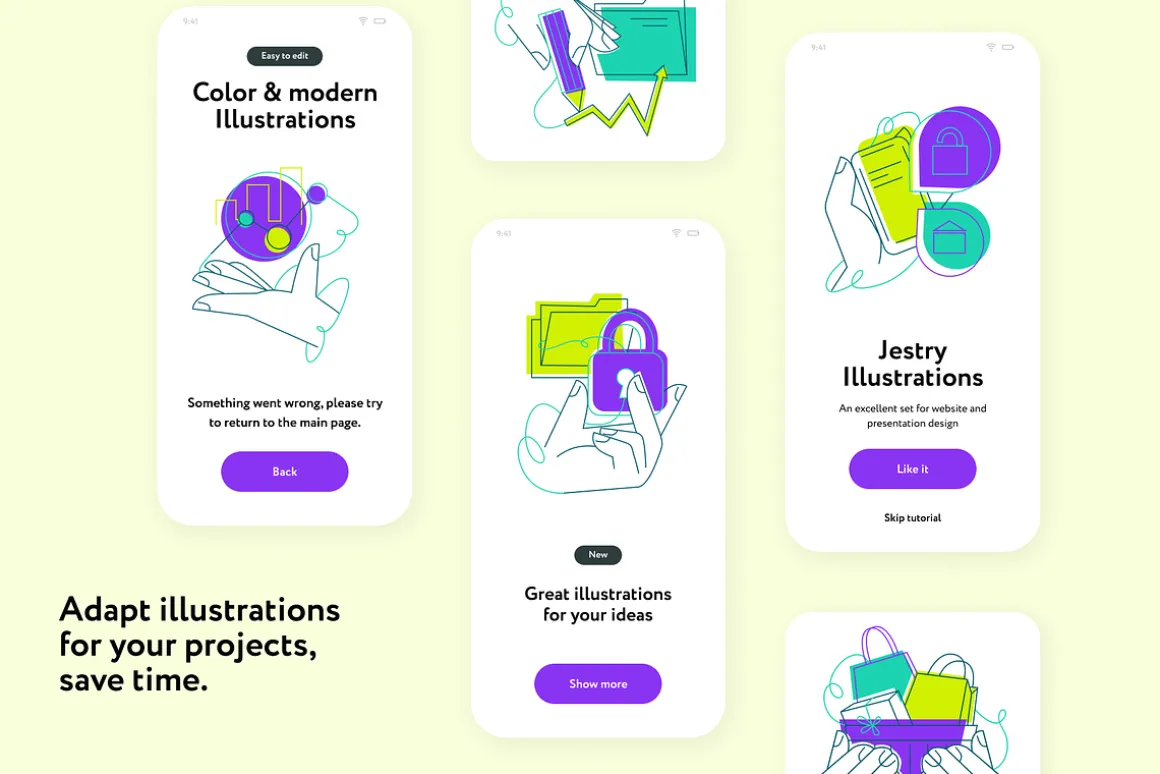 Jestry Illustration Collection