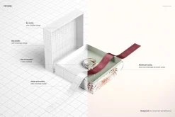 Jewelry Box Mockup Set