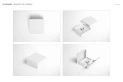 Jewelry Box Mockup Set