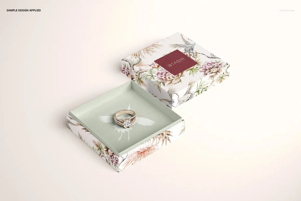 Jewelry Box Mockup Set