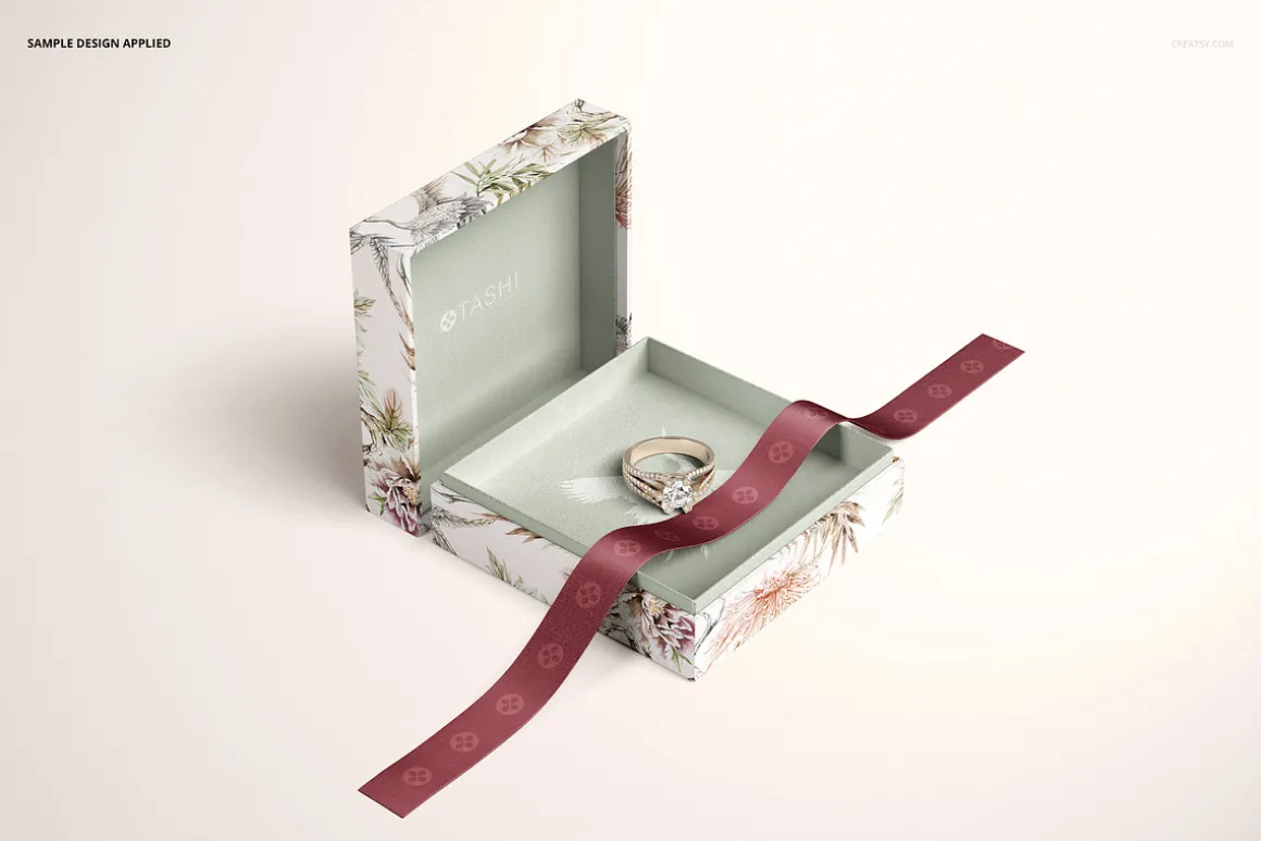 Jewelry Box Mockup Set