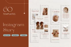 120 Jewelry Instagram Canva Template