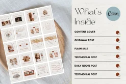 120 Jewelry Instagram Canva Template