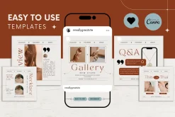 120 Jewelry Instagram Canva Template