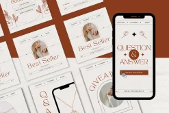 120 Jewelry Instagram Canva Template