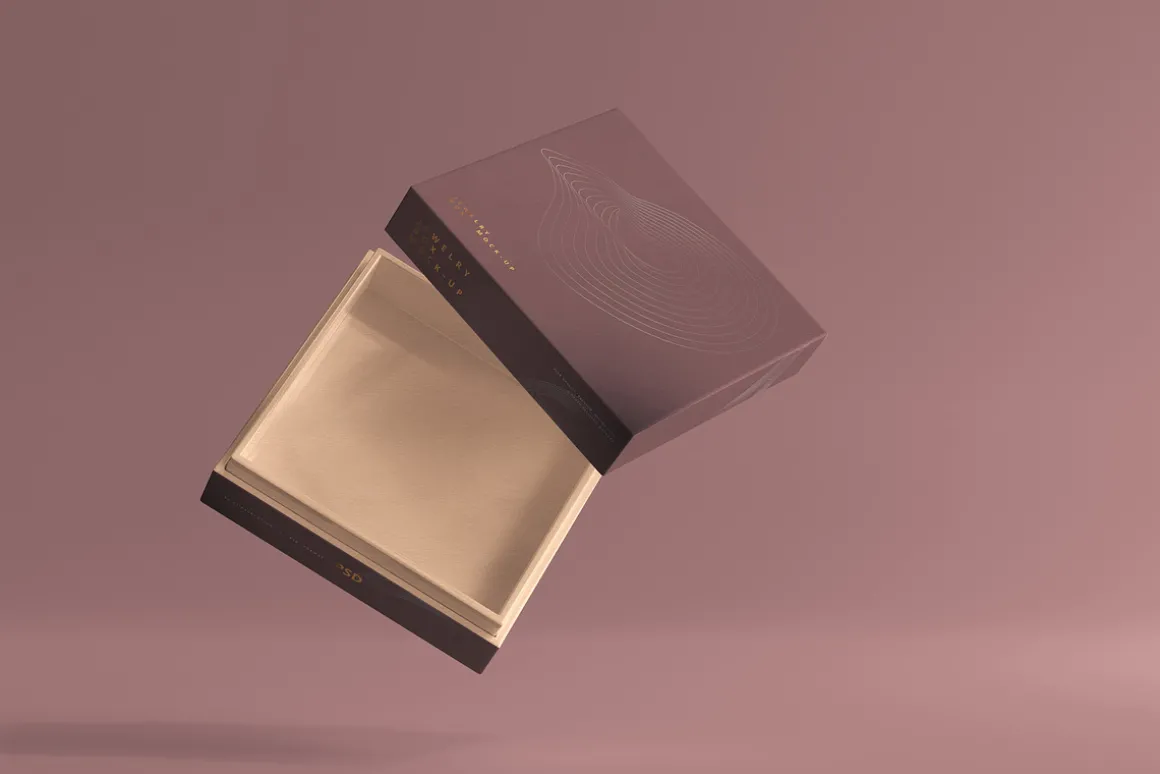 Jewelry or Gift Box Mockups
