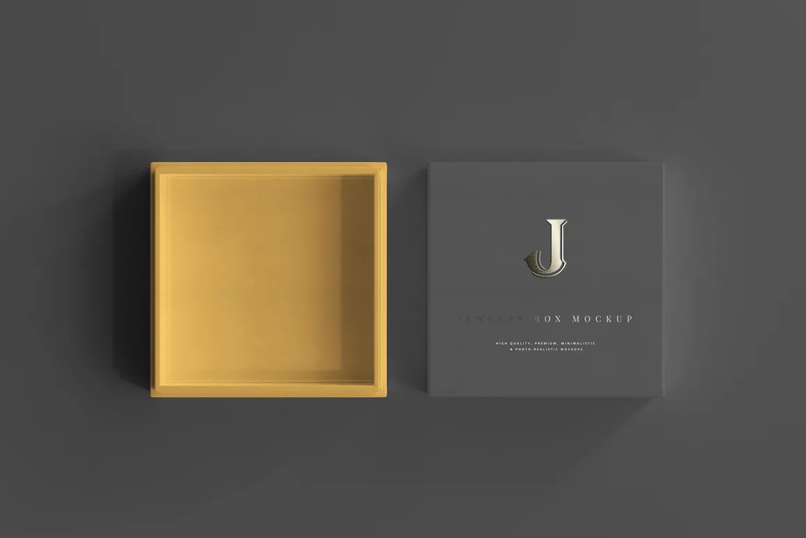 Jewelry or Gift Box Mockups