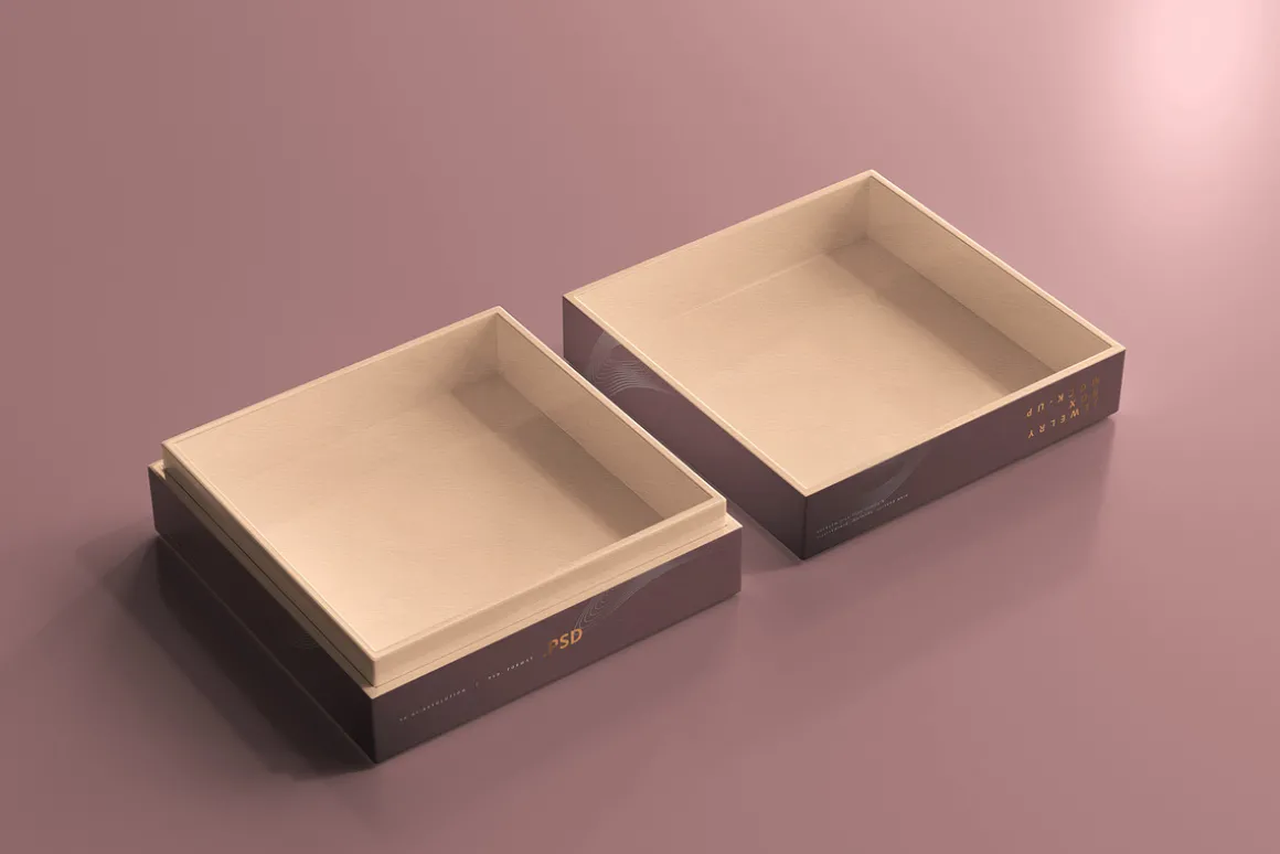Jewelry or Gift Box Mockups