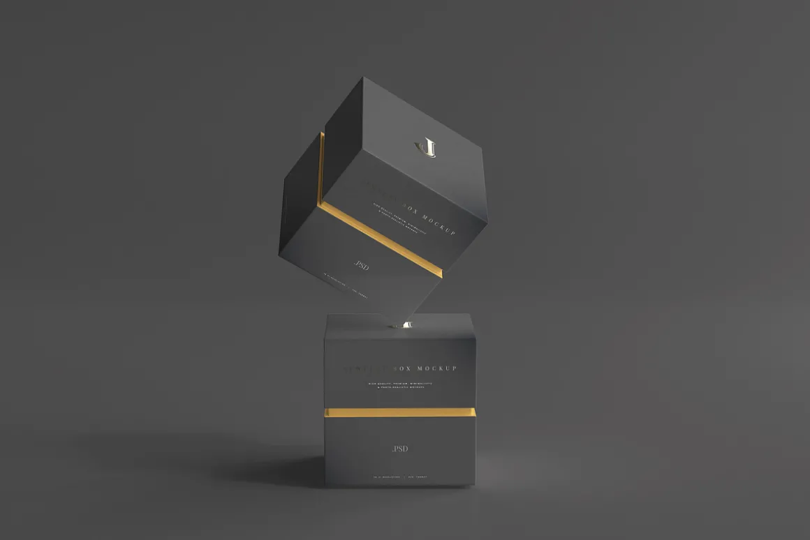Jewelry or Gift Box Mockups
