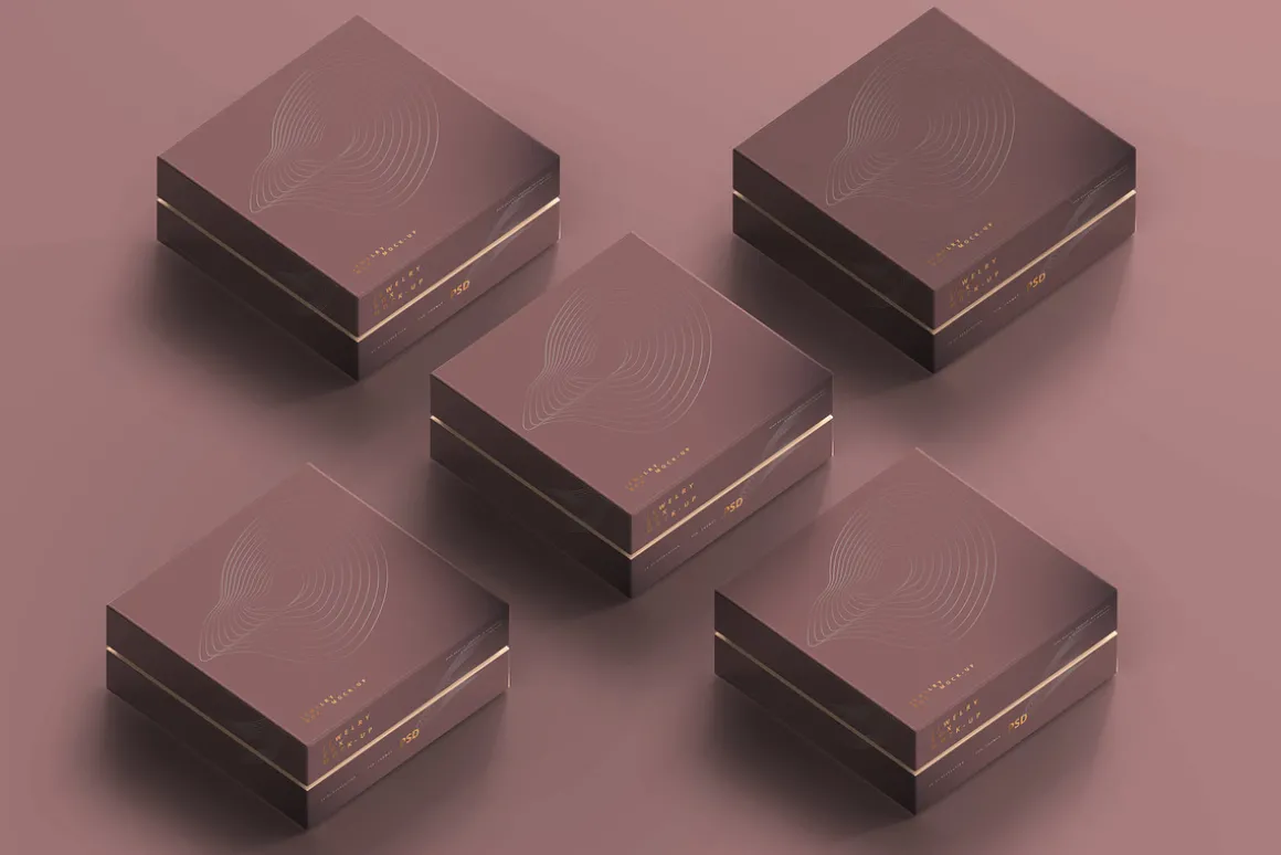 Jewelry or Gift Box Mockups