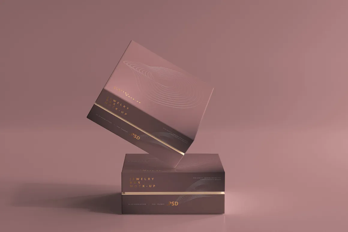 Jewelry or Gift Box Mockups
