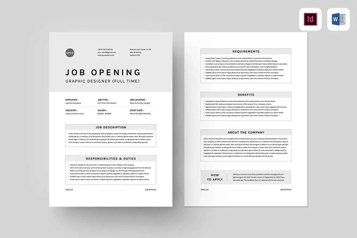 Job Posting Template