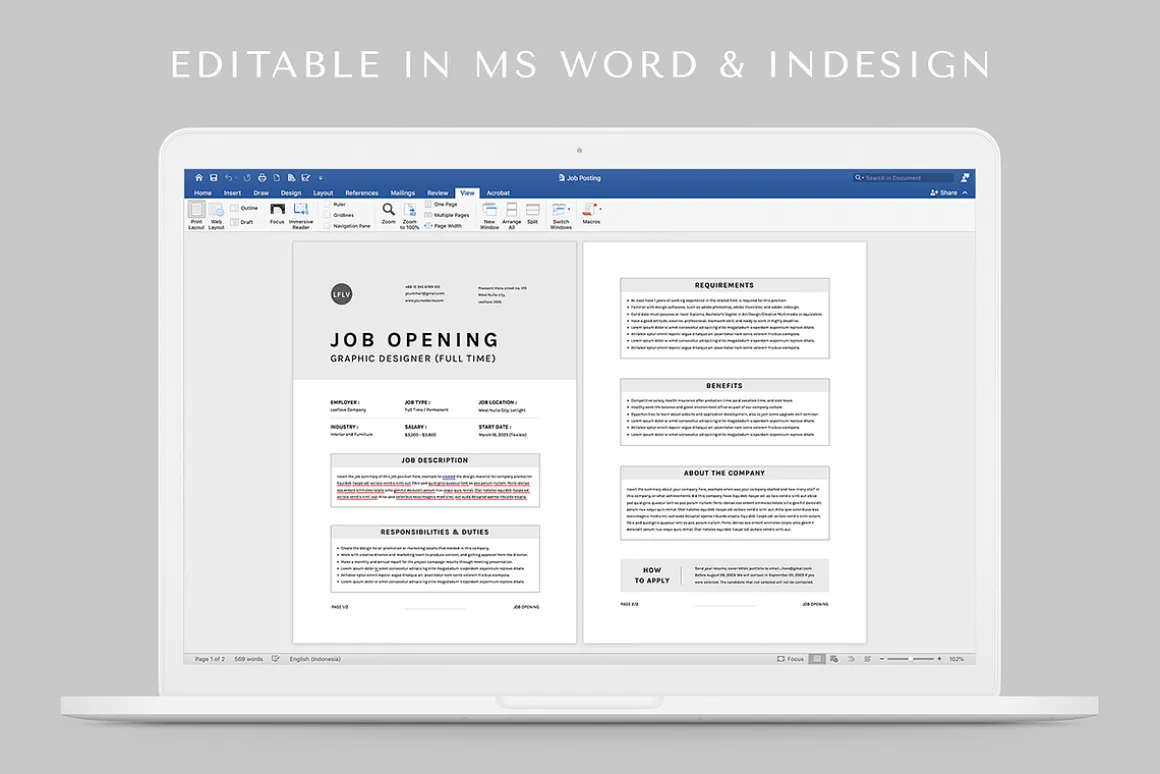 Job Posting Template