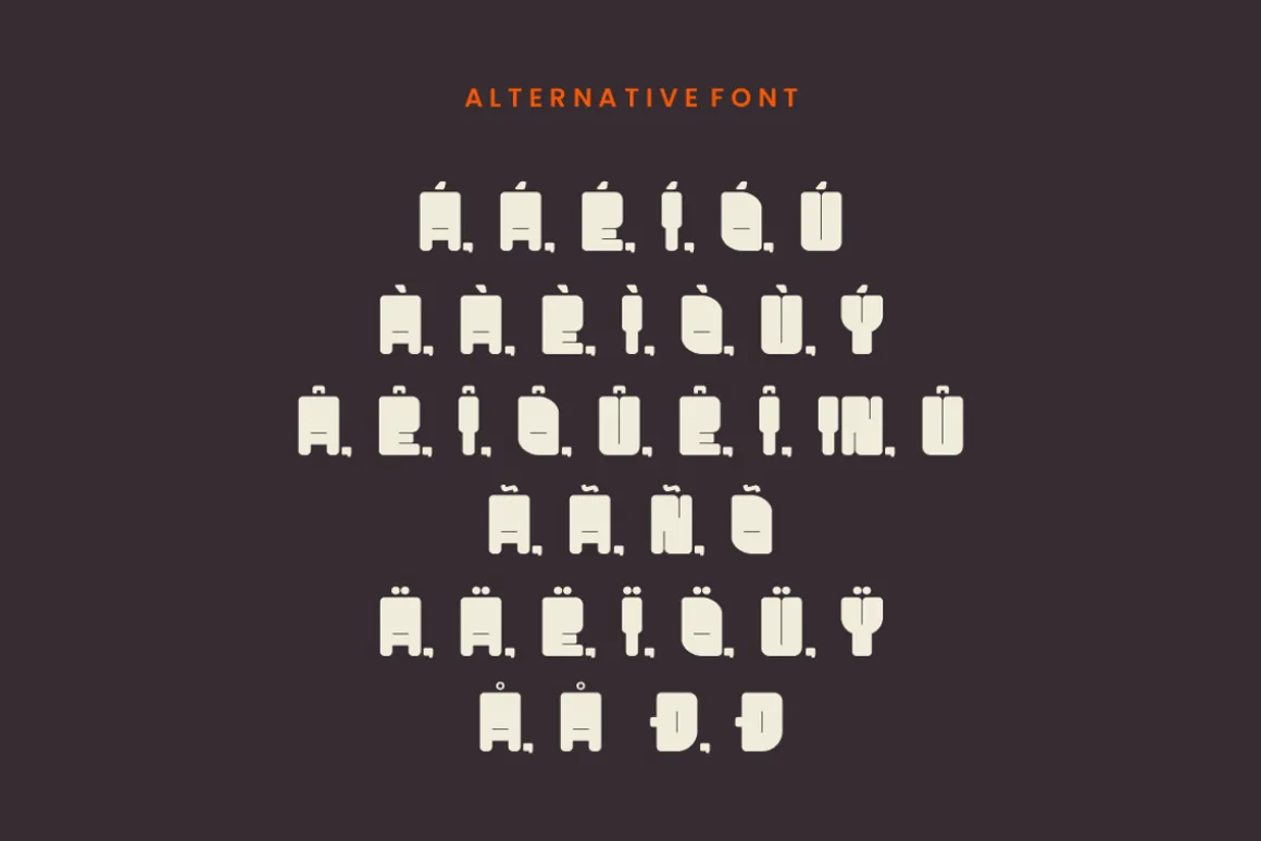 Joesam Bafeth - Thick Bold Font
