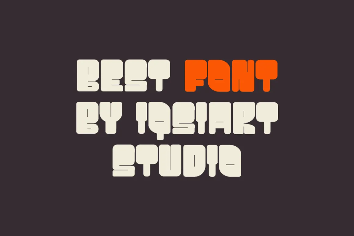 Joesam Bafeth - Thick Bold Font
