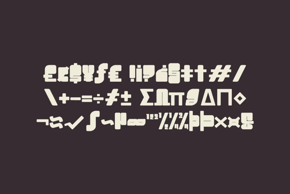 Joesam Bafeth - Thick Bold Font