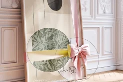 JOUR D'ÉTE BOW coquette frame mockup