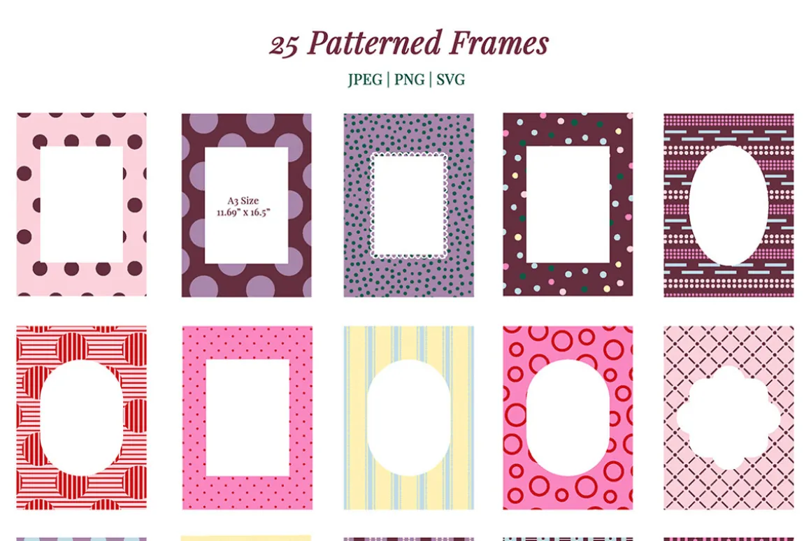 Joy Of Dots: Pattern & Frames