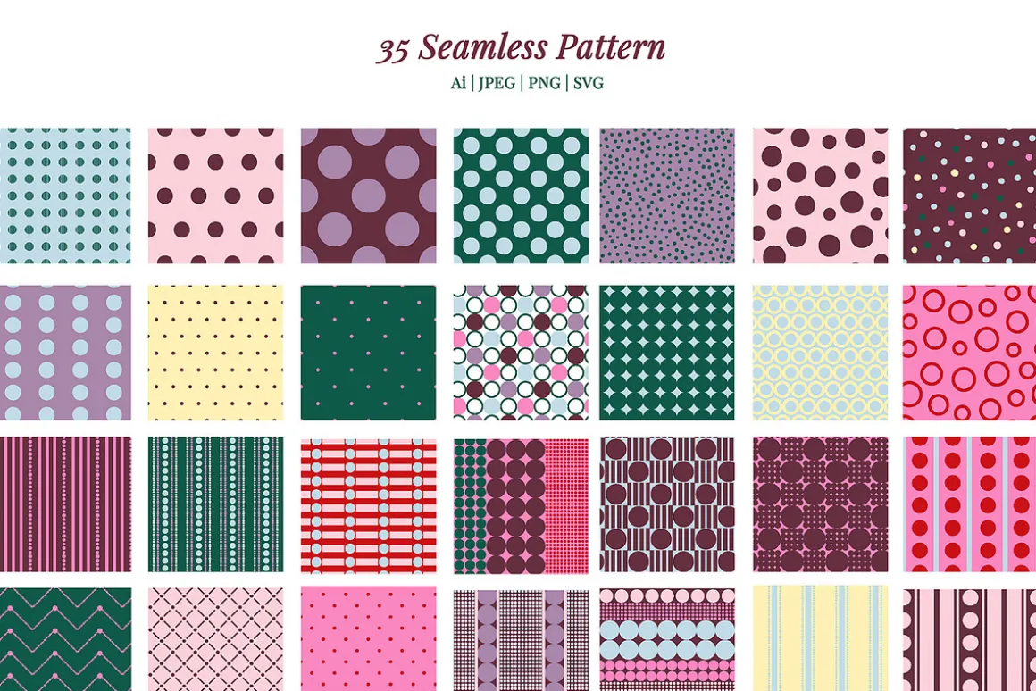 Joy Of Dots: Pattern & Frames