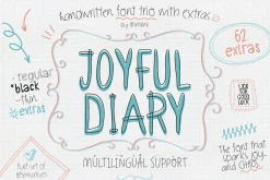 Joyful Diary | Playful Handwriting