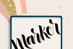 Joyful Procreate Brush Calligraphy