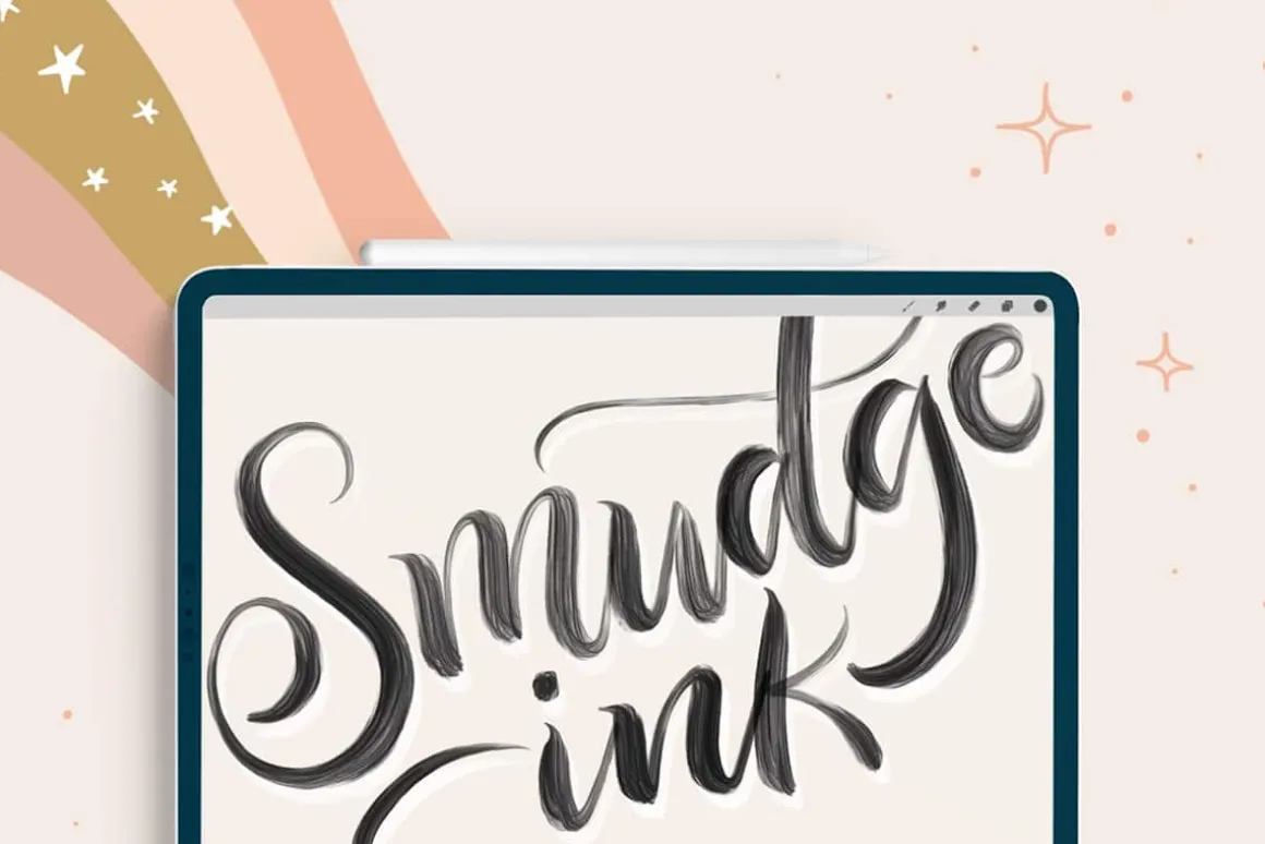 Joyful Procreate Brush Calligraphy