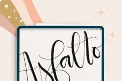 Joyful Procreate Brush Calligraphy