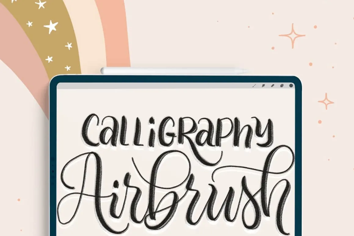 Joyful Procreate Brush Calligraphy
