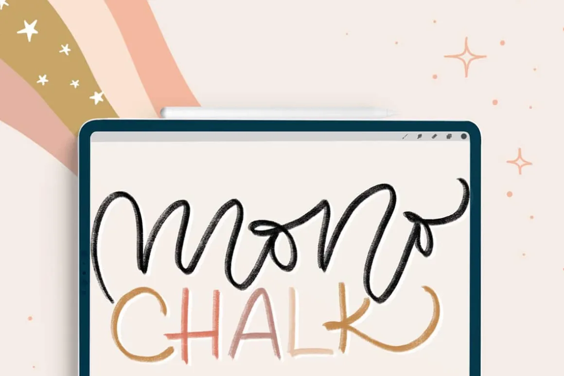 Joyful Procreate Brush Calligraphy