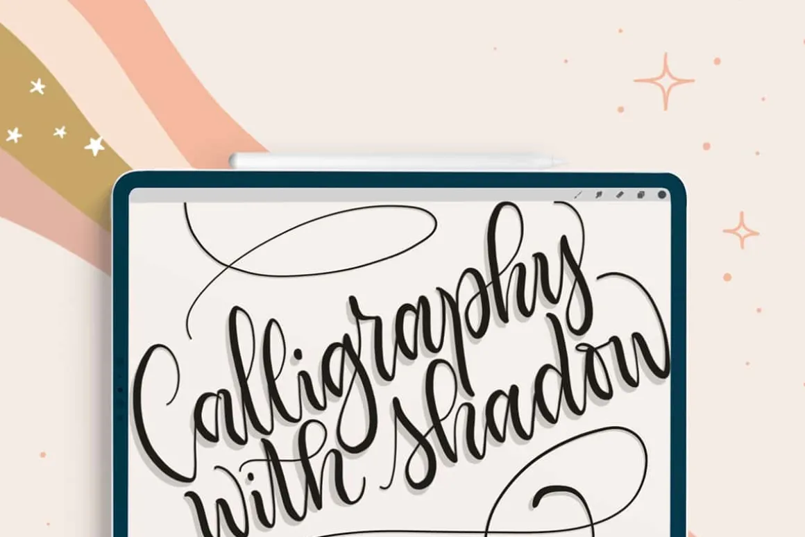 Joyful Procreate Brush Calligraphy
