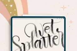 Joyful Procreate Brush Calligraphy