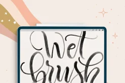 Joyful Procreate Brush Calligraphy