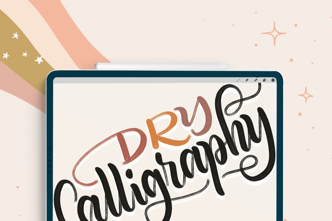 Joyful Procreate Brush Calligraphy