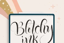 Joyful Procreate Brush Calligraphy
