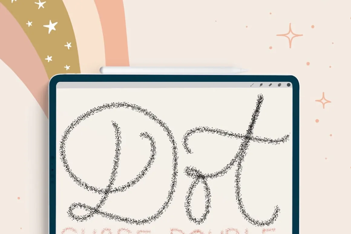Joyful Procreate Brush Calligraphy
