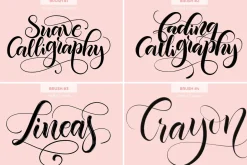 Joyful Procreate Brush Calligraphy