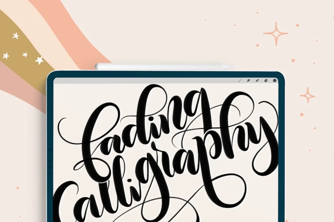 Joyful Procreate Brush Calligraphy