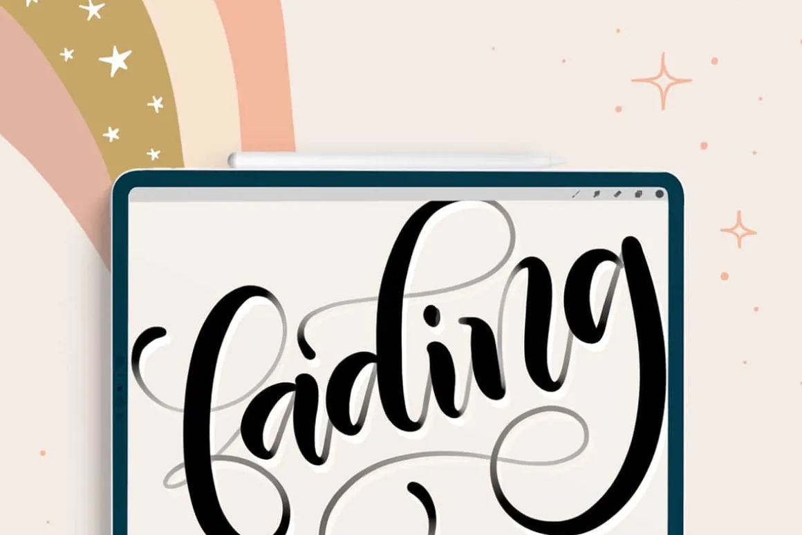 Joyful Procreate Brush Calligraphy