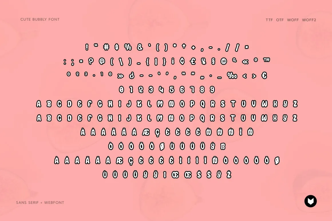 Juicyfig funny kids Typeface